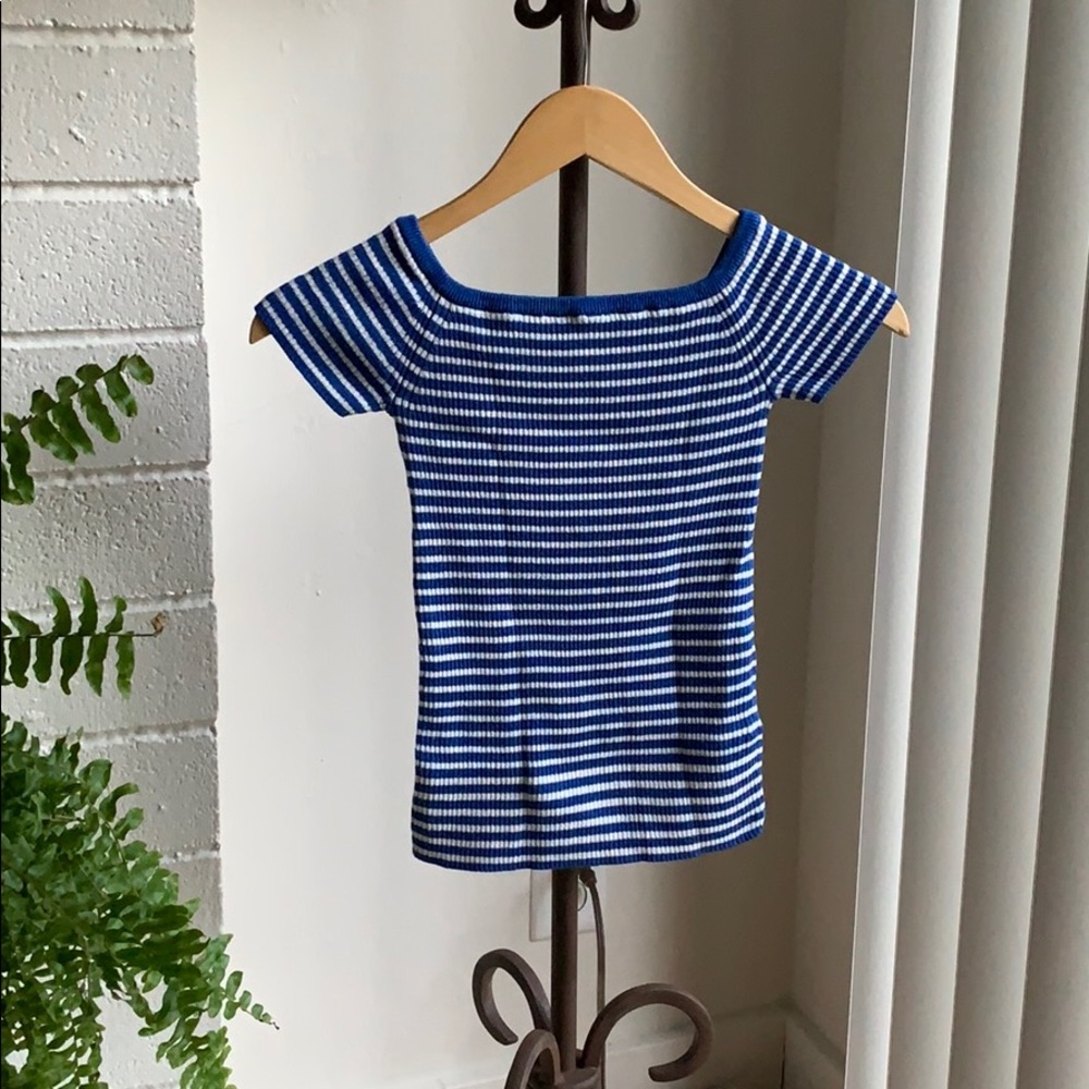 *SOLD* Off-The-Shoulder Madewell Tee